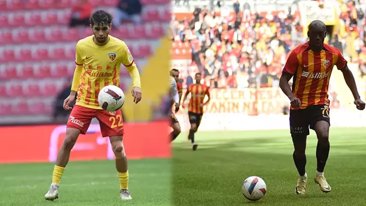 Kayserispor’da devre arası transfer döneminde 2 futbolcu ayrıldı